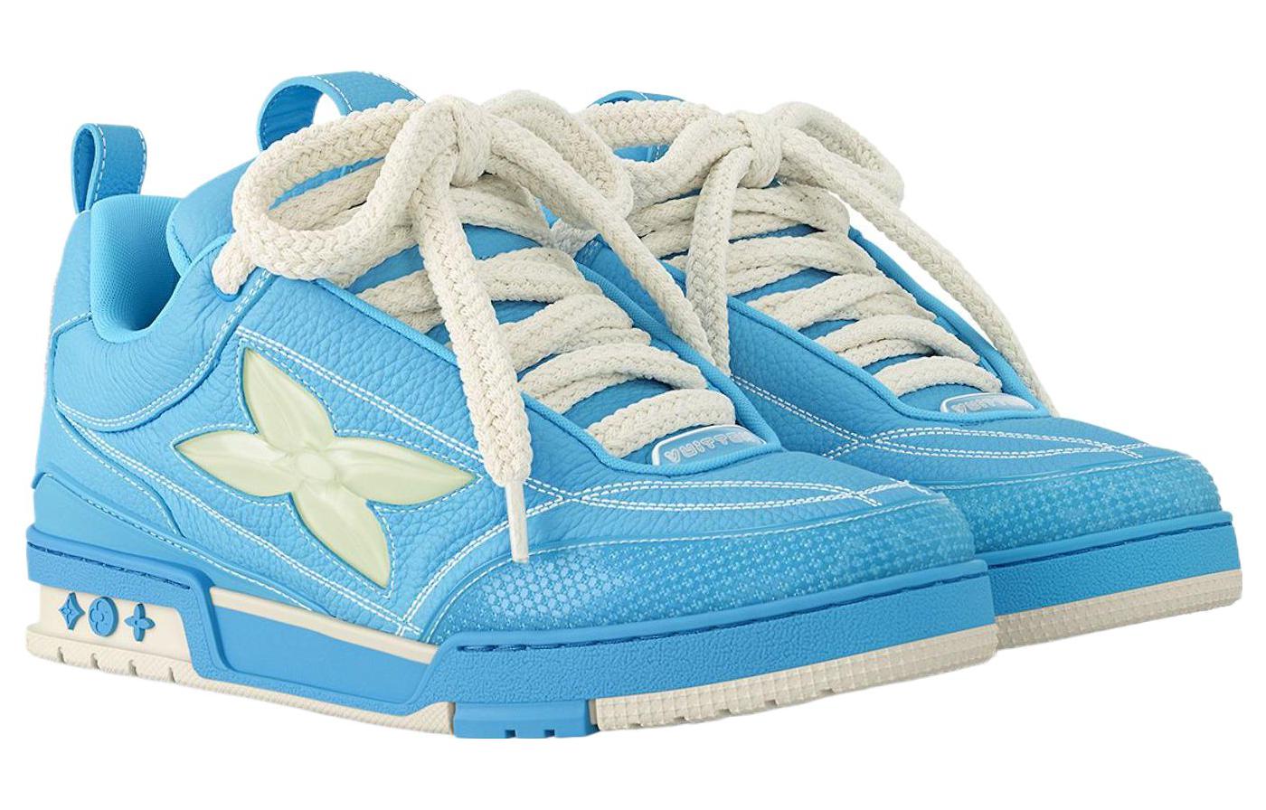 LV Low Top 'Simple Match Blue Leather' 圖 3