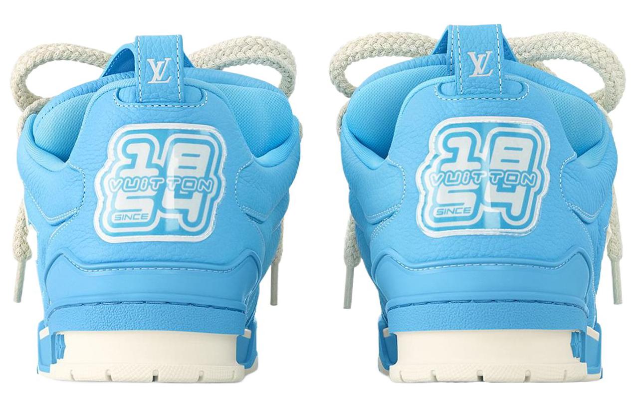 LV Low Top 'Simple Match Blue Leather' 圖 5