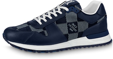 Louis Vuitton Low Top Lace-Up 'Blue Leather' 1AAREA Louis Vuitton Low Top Lace-Up 'Blue Leather' 1AAREA
