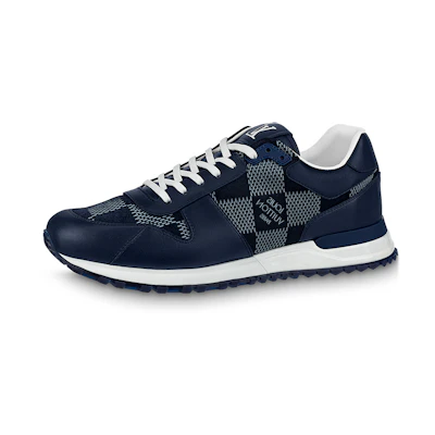 LV Low Top Lace-Up 'Blue Leather'