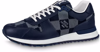 Louis Vuitton Low Top Lace-Up 'Blue Leather' 1AAREA Louis Vuitton Low Top Lace-Up 'Blue Leather' 1AAREA
