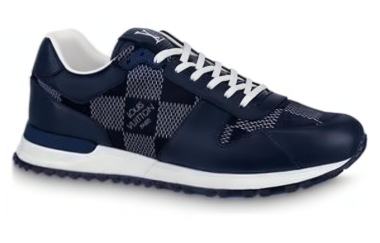 LV Low Top Lace-Up 'Blue Leather' 圖 2