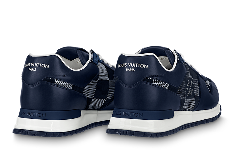 LV Low Top Lace-Up 'Blue Leather' 圖 3