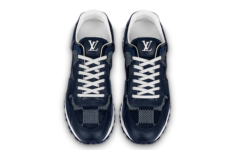 LV Low Top Lace-Up 'Blue Leather' 圖 4