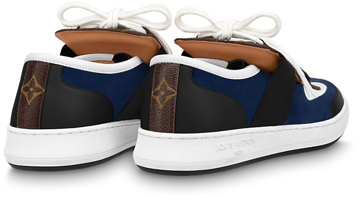 Louis Vuitton Sepatu Lous 'Biru Hitam dengan Monogram Coklat' 1ABIIU Lookbook Louis Vuitton Sepatu Lous 'Biru Hitam dengan Monogram Coklat' 1ABIIU