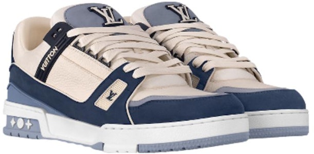 Sneakers Louis Vuitton LV Trainer 'Biru Beige' 1ABNKD Lookbook Sneakers Louis Vuitton LV Trainer 'Biru Beige' 1ABNKD