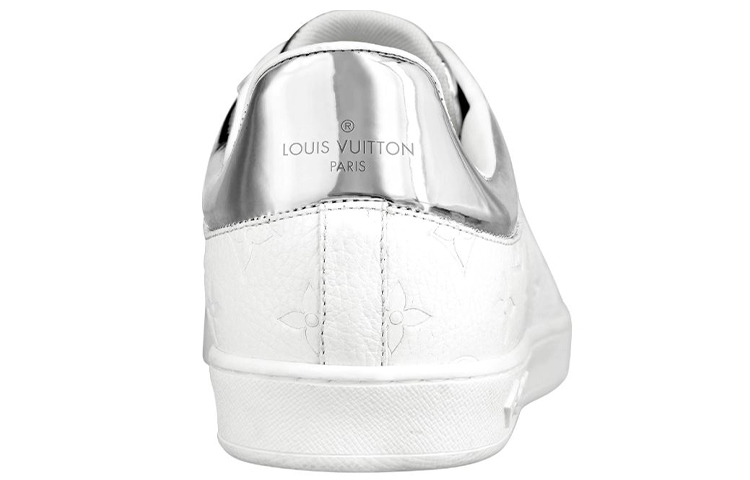 Purchase Louis Vuitton Luxembourg ''Pelle di Vitello Monogram Bianca Argento'' 1A80XI
