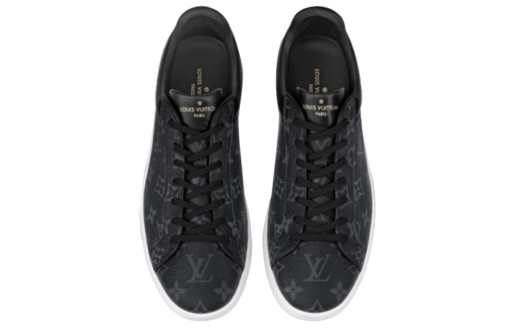 Shop Louis Vuitton Luxembourg Monogram Hitam 1A4PAT