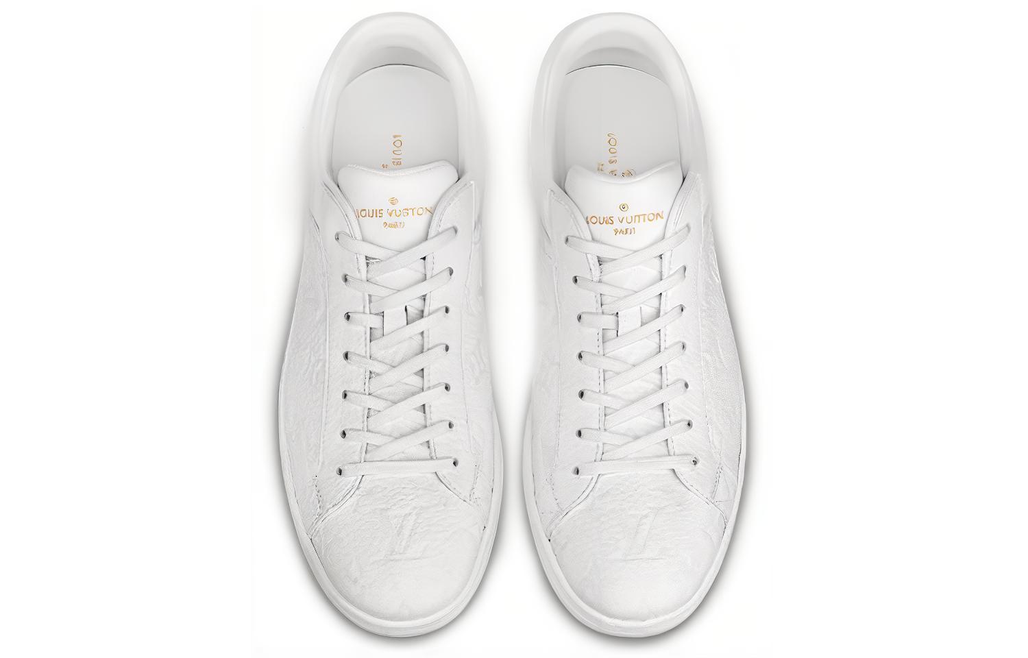 Lookbook Sneakers Louis Vuitton Luxembourg Monogram 'Putih' 1A8QEN