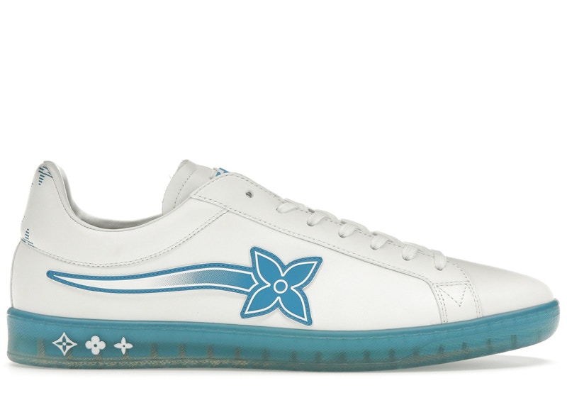 Louis Vuitton Luxembourg Samothrace Sneaker 'White Blue' 1A9FZ4