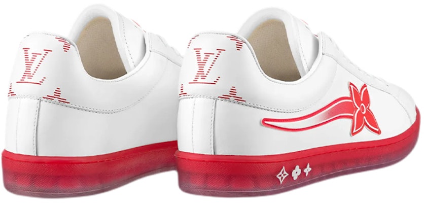Louis Vuitton Luxembourg Samothrace Sepatu 'Putih Merah' 1A9FYM Lookbook Louis Vuitton Luxembourg Samothrace Sepatu 'Putih Merah' 1A9FYM