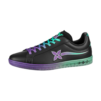 LV Luxembourg Samothrace Trainers 'Black Purple Teal'