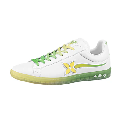 LV Luxembourg Samothrace Trainers 'White yellow Green'