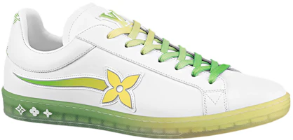 Order Louis Vuitton Luxembourg Samothrace Sneakers ''Bianco Giallo Verde'' 1A9G2L