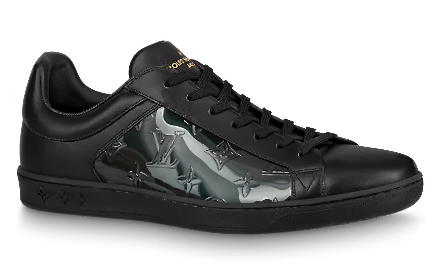 Order LOUIS VUITTON Luxembourg 低幫 時尚板鞋 男款 黑