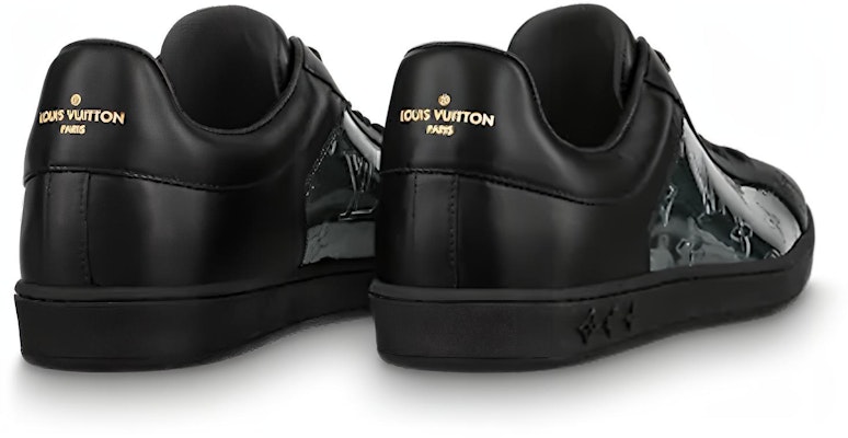 Louis Vuitton Luxembourg Sneaker 'Black' 1A8MAY Shop Louis Vuitton Luxembourg Sneaker 'Black' 1A8MAY