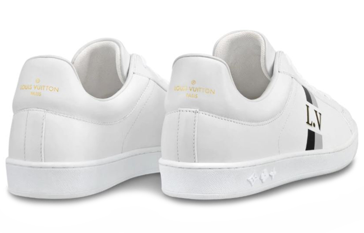 Lookbook Louis Vuitton Luxemburgo Zapatillas 'Negro Blanco' 1A57SS