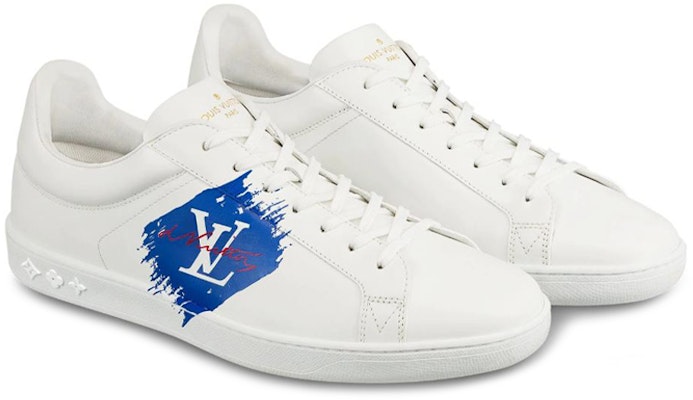 Louis Vuitton Luxembourg Sneaker 'Biru Putih' 1A4OHE Lookbook Louis Vuitton Luxembourg Sneaker 'Biru Putih' 1A4OHE
