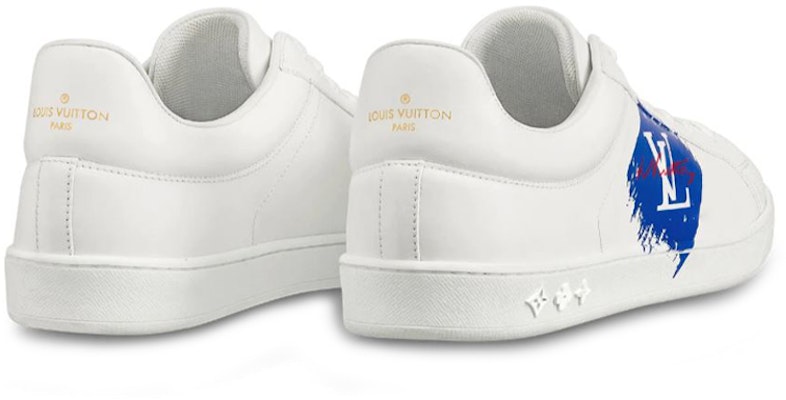 Louis Vuitton Luxembourg Sneaker 'Biru Putih' 1A4OHE Shop Louis Vuitton Luxembourg Sneaker 'Biru Putih' 1A4OHE