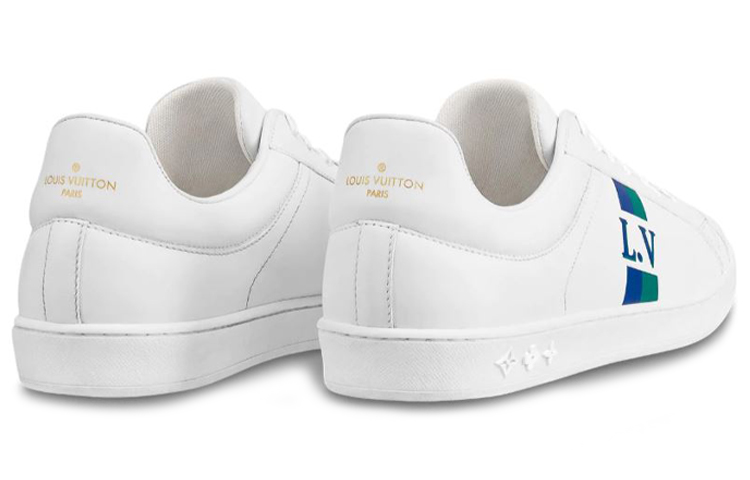 Lookbook Louis Vuitton Luxembourg Sneaker ''Blauw Wit'' 1A57T3