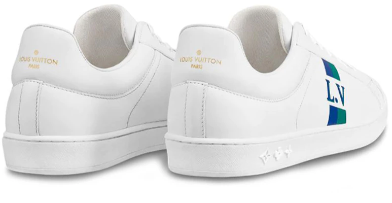 Louis Vuitton Luxembourg Sneaker ''Blauw Wit'' 1A57T3 Lookbook Louis Vuitton Luxembourg Sneaker ''Blauw Wit'' 1A57T3