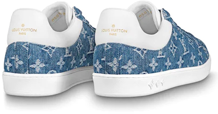 Louis Vuitton Luxembourg Sneakers 'Denim Biru' 1A8QDS Shop Louis Vuitton Luxembourg Sneakers 'Denim Biru' 1A8QDS