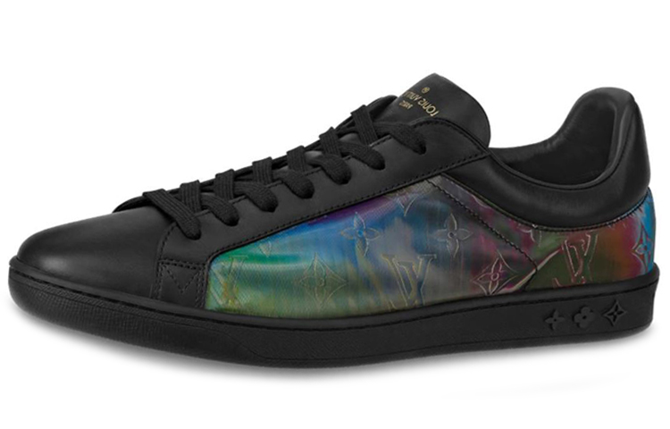 Louis Vuitton Luxembourg Sneaker 'Monogram Rainbow Black' 1A5HC2