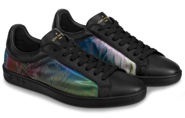 Lookbook Louis Vuitton Luxembourg Sneaker ''Monogram Regenbogen Schwarz'' 1A5HC2