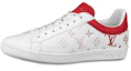 Buy Louis Vuitton Luxembourg Sneaker ''Wit Rood Monogram'' 1A5ZRT