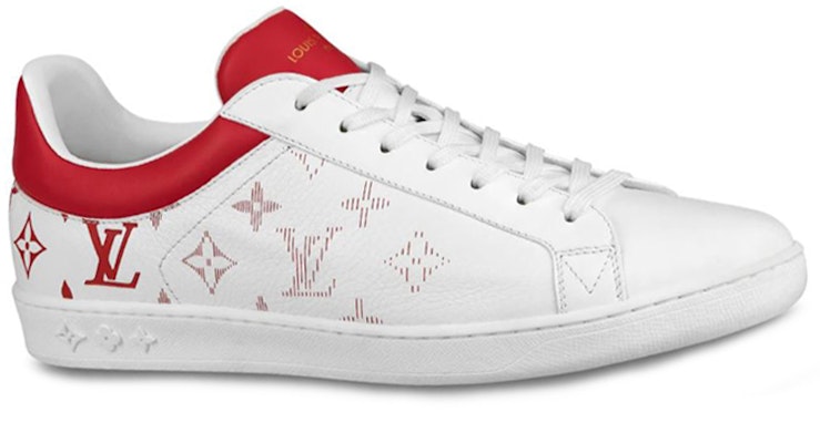 Louis Vuitton Luxembourg Sneaker 'Putih Merah Monogram' 1A5ZRT Order Louis Vuitton Luxembourg Sneaker 'Putih Merah Monogram' 1A5ZRT