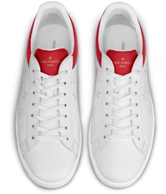 Louis Vuitton Luxembourg Sneaker 'Monogram Putih Merah' 1A5ZRT Lookbook Louis Vuitton Luxembourg Sneaker 'Monogram Putih Merah' 1A5ZRT
