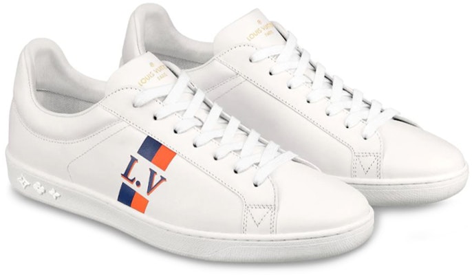 Louis Vuitton Luxembourg Sneaker 'Putih Oranye' 1A57U4 Order Louis Vuitton Luxembourg Sneaker 'Putih Oranye' 1A57U4