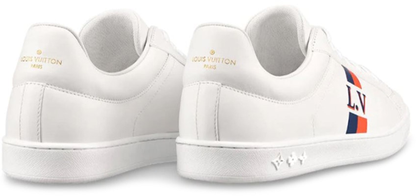 Louis Vuitton Luxembourg Sneaker 'Putih Oranye' 1A57U4 Lookbook Louis Vuitton Luxembourg Sneaker 'Putih Oranye' 1A57U4