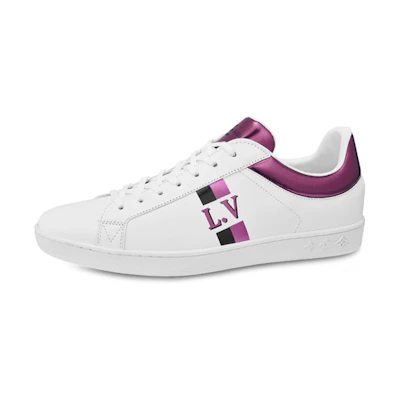 LV Luxembourg Sneakers 'White Metallic Pink'