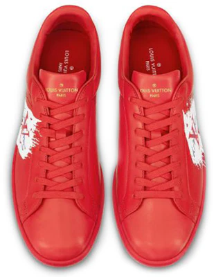 Louis Vuitton Luxembourg Sneaker 'Merah' 1A4OF6 Purchase Louis Vuitton Luxembourg Sneaker 'Merah' 1A4OF6