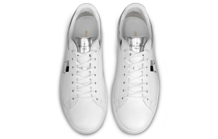 Shop Louis Vuitton Luxembourg Sneaker ''Silber Grau Weiß'' 1A5UHE