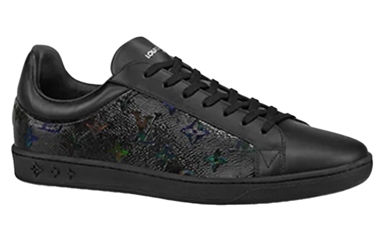 Order Sepatu Louis Vuitton Luxembourg 'Hitam' 1A8PRT