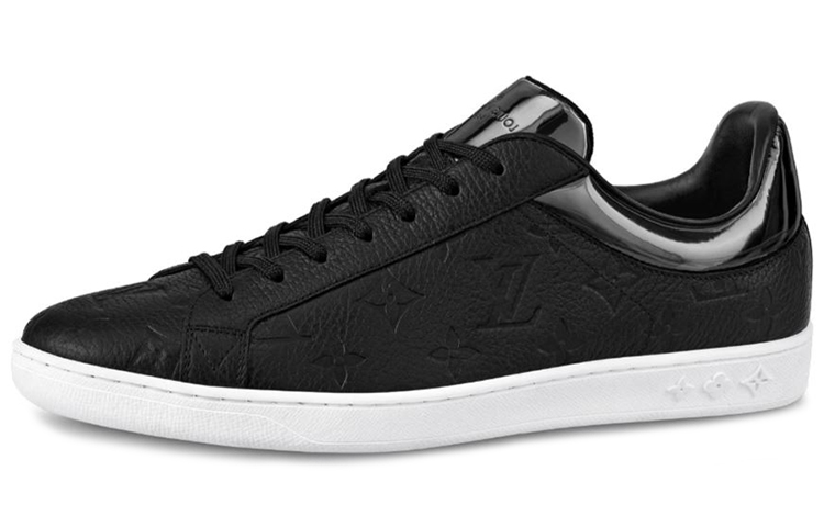 Louis Vuitton Luxembourg Sneakers 'Black Logo Monogram' 1A80XZ