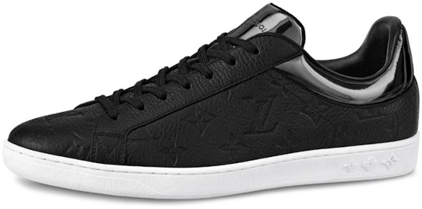路易威登 Luxembourg Monogram 壓紋粒面小牛皮 運動鞋 炭灰色 Buy 路易威登 Luxembourg Monogram 壓紋粒面小牛皮 運動鞋 炭灰色