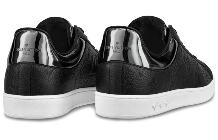 Lookbook 路易威登 Luxembourg Monogram 壓紋粒面小牛皮 運動鞋 炭灰色