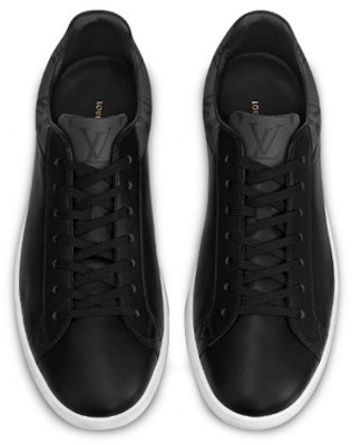 Louis Vuitton Luxembourg Sneakers 'Black with Monogram Collar' 1A80YV Shop Louis Vuitton Luxembourg Sneakers 'Black with Monogram Collar' 1A80YV