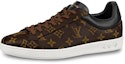 Buy Louis Vuitton Luxembourg Sneakers 'Coklat Logo Monogram' 1A4PAB