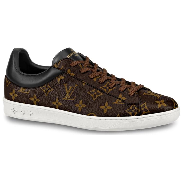 Order Louis Vuitton Luxembourg Sneakers 'Coklat Logo Monogram' 1A4PAB