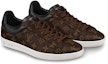 Lookbook Louis Vuitton Luxembourg Sneakers 'Coklat Logo Monogram' 1A4PAB