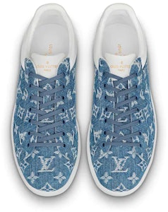 LOUIS VUITTON 盧森堡運動鞋 低筒時尚板鞋 男款 牛仔藍 Lookbook LOUIS VUITTON 盧森堡運動鞋 低筒時尚板鞋 男款 牛仔藍