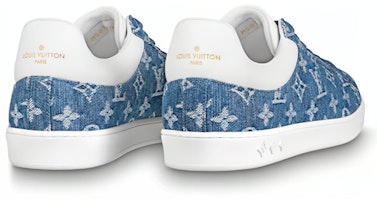 ルイ・ヴィトン ルクセンブルク・デニムブルー スニーカー 1A8QDS Purchase ルイ・ヴィトン ルクセンブルク・デニムブルー スニーカー 1A8QDS