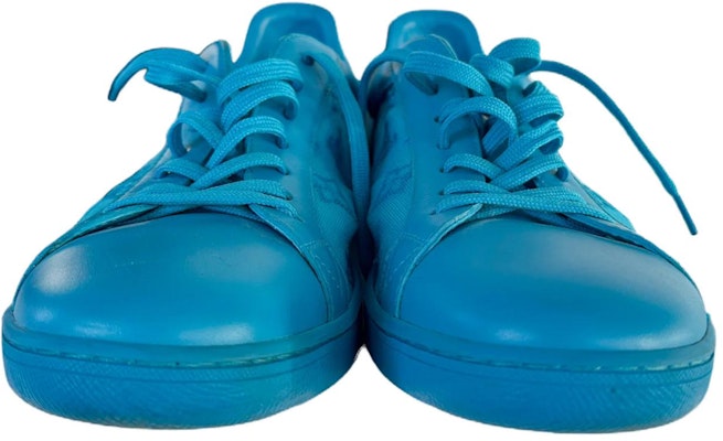Louis Vuitton Luxembourg Sneakers 'Teal Logo Monogram' 1A7QYV Shop Louis Vuitton Luxembourg Sneakers 'Teal Logo Monogram' 1A7QYV
