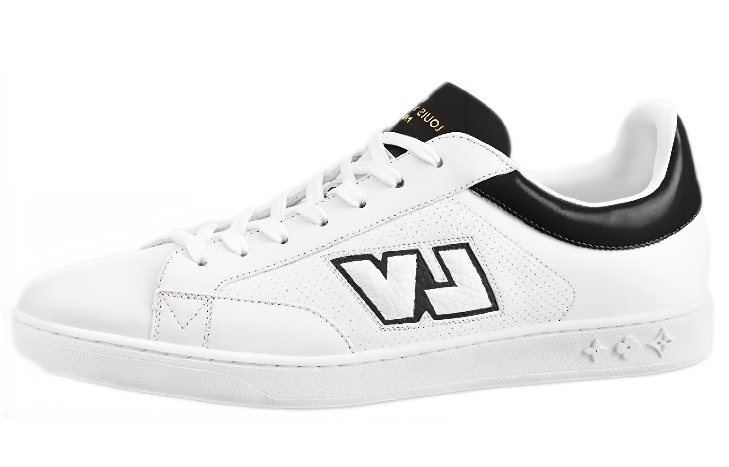 Louis Vuitton Luxembourg Sneakers 'White Black' 1A8XZS