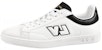 Louis Vuitton Luxembourg Kasut Sneaker 'Putih Hitam' 1A8XZS