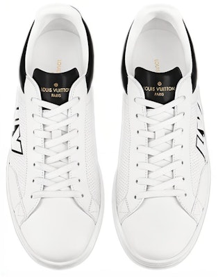 Louis Vuitton Luxembourg Sneakers 'White Black' 1A8XZS Order Louis Vuitton Luxembourg Sneakers 'White Black' 1A8XZS